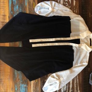 The Limited tie front blouse